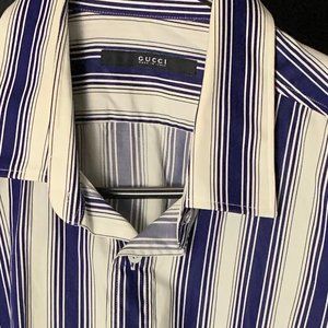 Men's Gucci Button Down Dress Shirt